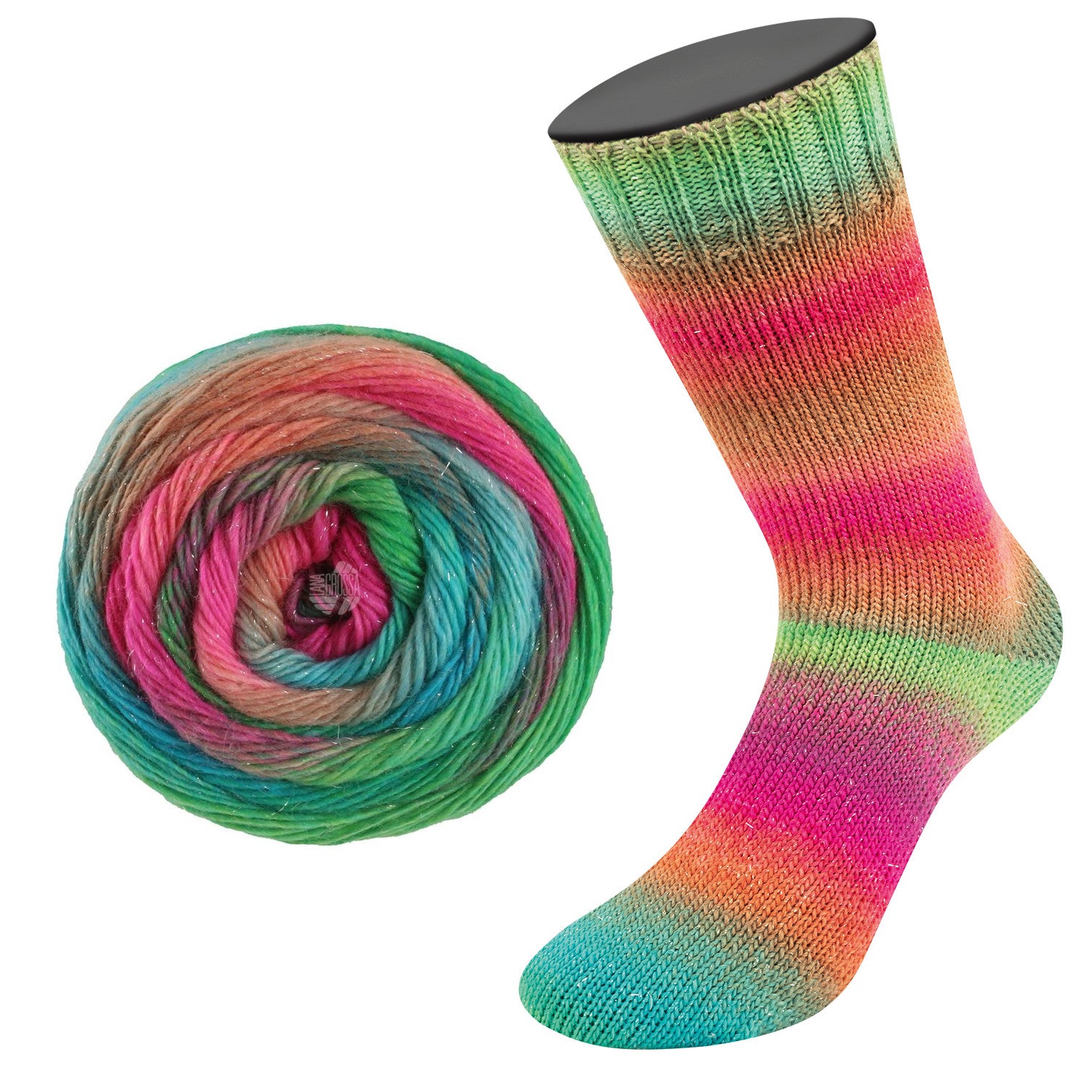 Meilenweit 100 Merino Color Mix Sparks