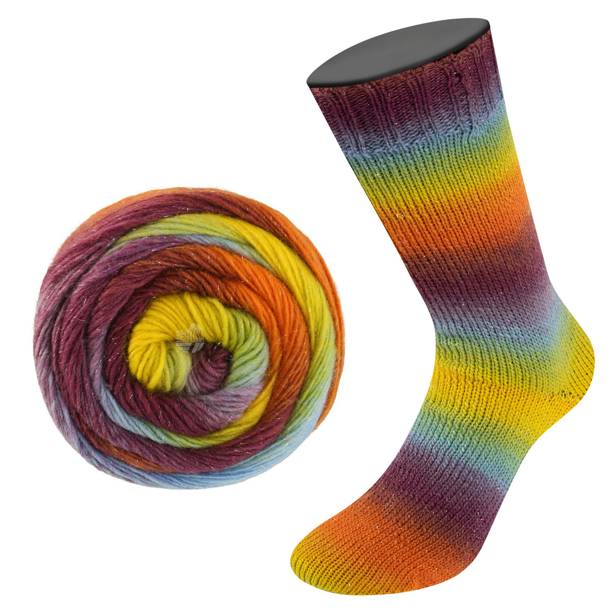 Meilenweit 100 Merino Color Mix Sparks