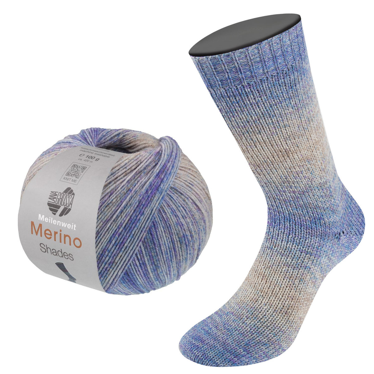SOCKEN · Meilenweit 100 Merino Extrafine Shades