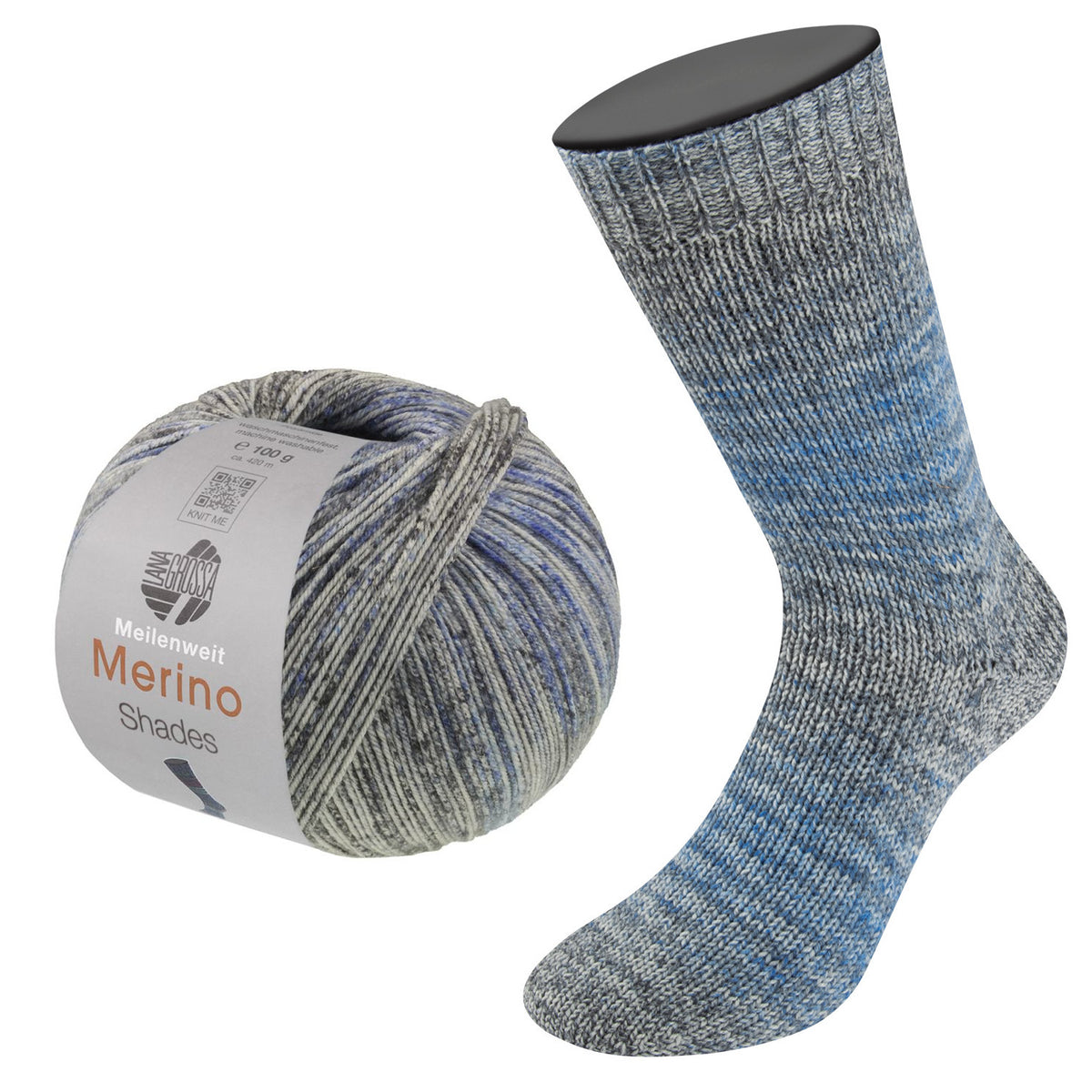 SOCKEN · Meilenweit 100 Merino Extrafine Shades