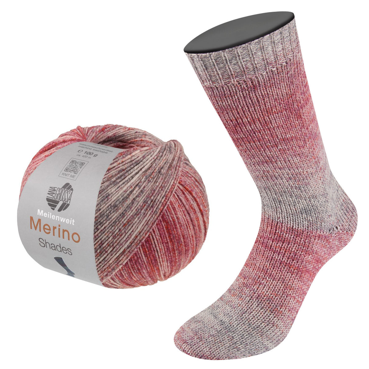 SOCKEN · Meilenweit 100 Merino Extrafine Shades