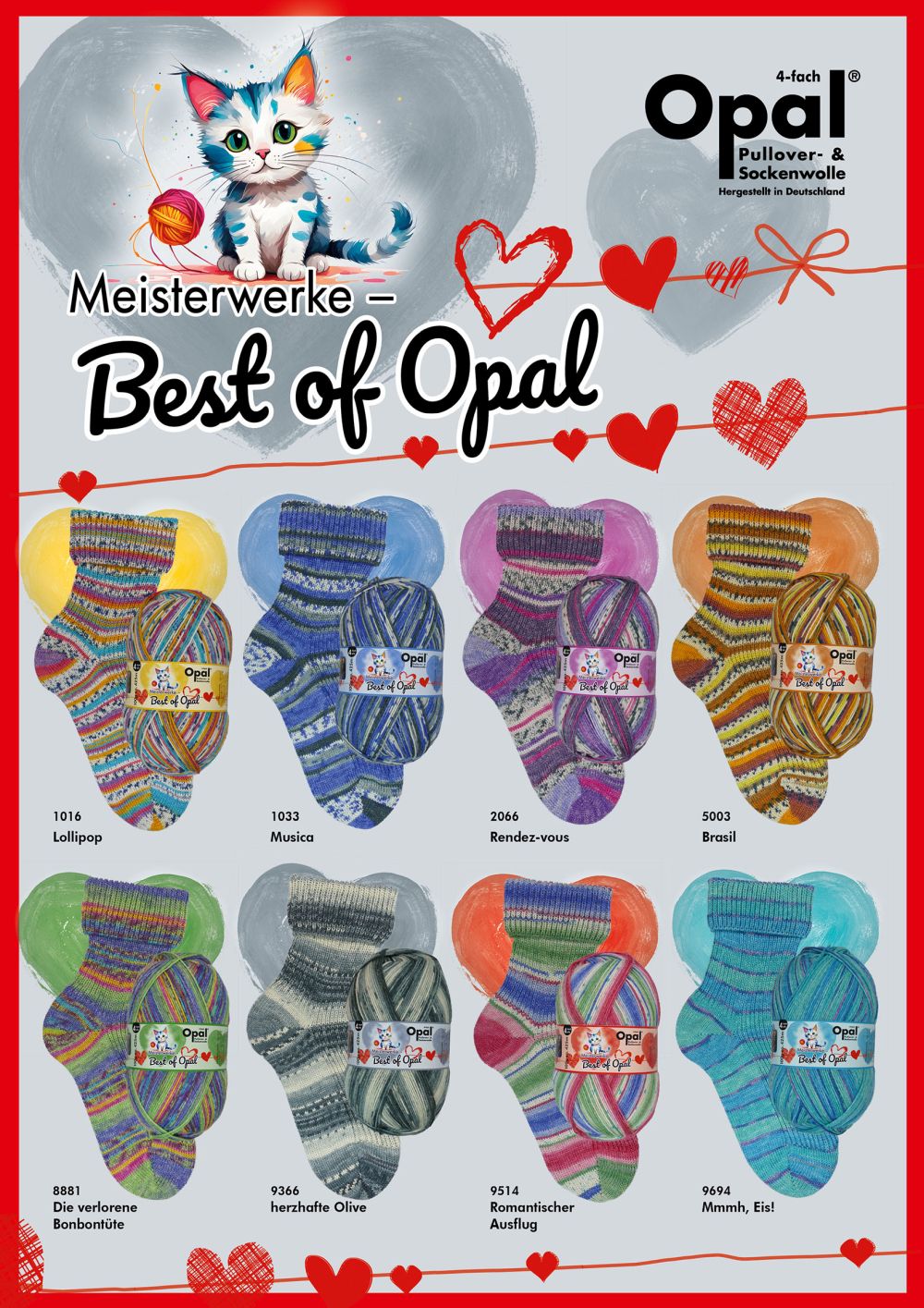 Opal Sockenwolle Meisterwerke - The Best of Opal